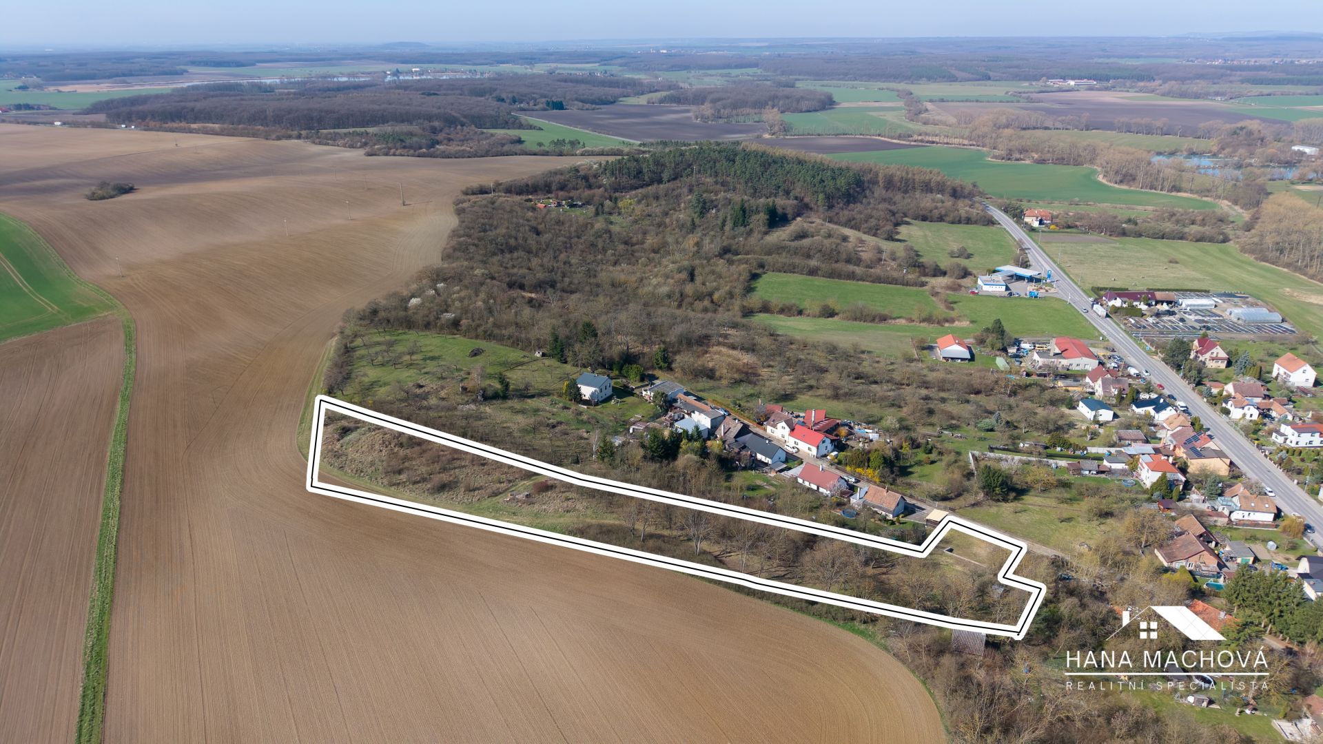 Prodej pozemku 8371 m2, Kopidlno, okr. Jičín